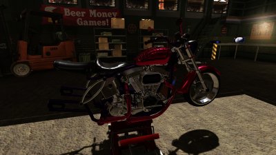 Motorbike Garage Mechanic Simulator